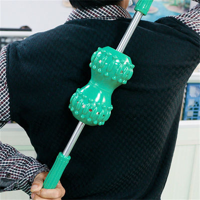 PVC Strong Magnetic Double Ball Back Massager Body Meridian Massage Roller Εγχειρίδιο Μασάζ Ακούπιουποϊντ Stick Επαγγελματικό πλεονέκτημα εξυπηρέτησης
