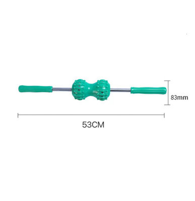PVC Strong Magnetic Double Ball Back Massager Body Meridian Massage Roller Εγχειρίδιο Μασάζ Ακούπιουποϊντ Stick Επαγγελματικό πλεονέκτημα εξυπηρέτησης