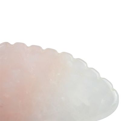 2024 Rose Quartz Gua Sha Εργαλείο μασάζ προσώπου Φυσικό Κρυστάλλινο Δέρμα Μασάζ ομορφιάς για το Face Lifting