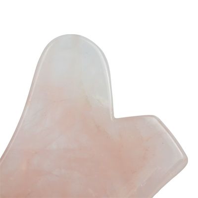 2024 Rose Quartz Gua Sha Εργαλείο μασάζ προσώπου Φυσικό Κρυστάλλινο Δέρμα Μασάζ ομορφιάς για το Face Lifting