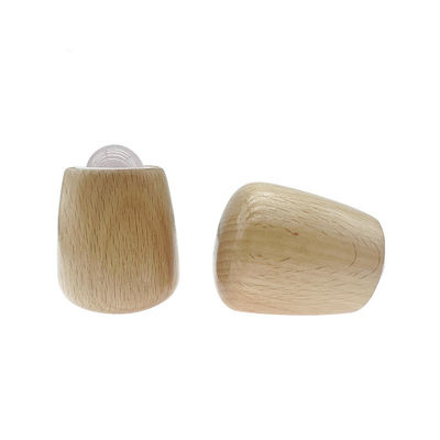 Προσαρμόσιμη μπάλα μασάζ jade ξύλινη λαβή Jade Roller για μασάζ σώματος και λαιμού / προσώπου Gua Sha εργαλείο ανακούφισης από το άγχος
