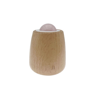 Προσαρμόσιμη μπάλα μασάζ jade ξύλινη λαβή Jade Roller για μασάζ σώματος και λαιμού / προσώπου Gua Sha εργαλείο ανακούφισης από το άγχος