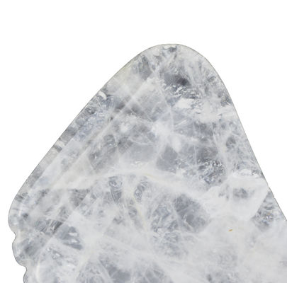 Διαφανής Κουάρτζ Gua Sha Scraping Board για το πρόσωπο λαιμό Όλο το σώμα Μασάζ δέρματος Δυνατότητα μασάζ μυών