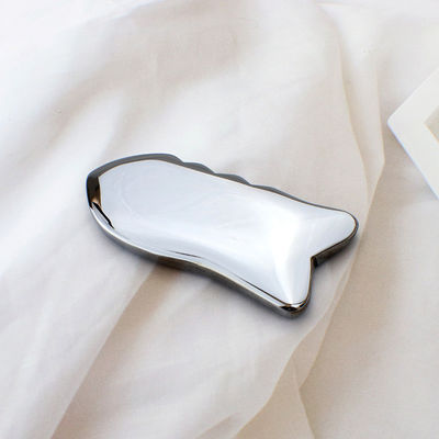 Τεραχέρτζ Gua Sha ξύρισμα εργαλείο μασάζ με Energy Stone και βελονισμό σημείο μασάζ 91 * 37mm