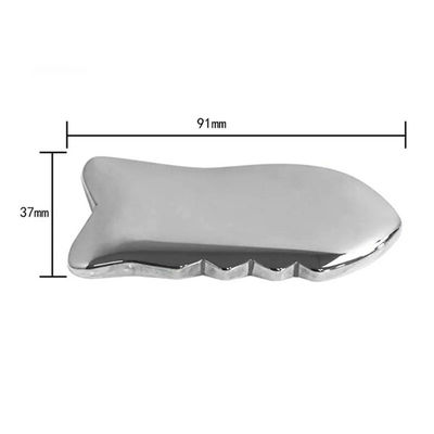 Τεραχέρτζ Gua Sha ξύρισμα εργαλείο μασάζ με Energy Stone και βελονισμό σημείο μασάζ 91 * 37mm