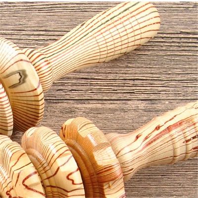 OEM ODM 38*5.5cm ξύλινος μασάζ κοιλιάς ρόλος μασάζ σώματος ρόλος jade
