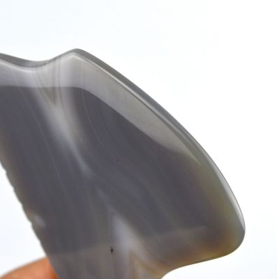 Επεξεργασμένο Μέσο Θεραπείας Με Μασάζ 83g Γκρίζα Ρίχτρα Αγάτη Ιαδιού Γκουά Σα πέτρα για πρόσωπο και σώμα