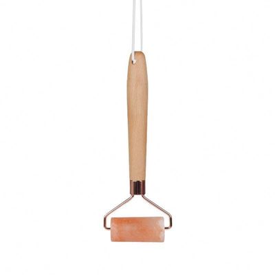 16.5*6.4*2.3cm Φυσικό Himalayan Rock Salt Jade Face Roller για το Face Lifting και την αφαίρεση ρυτίδων