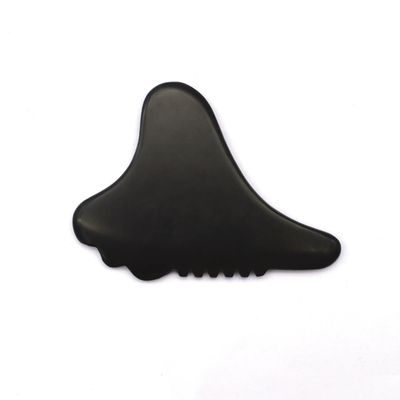 Gua Sha εργαλείο μασάζ προσώπου Bian Stone οικολογικά φιλικό πρόσωπο 105 * 77mm 114 * 74mm 2 PCS AKBS-030 για το προσώπου λεμφική αποστράγγιση