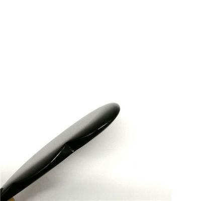 Μασάζ προσώπου και ξύσιμο σώματος 9.5*5*0.5 με μαύρη οψιδιανή πέτρα Gua Sha