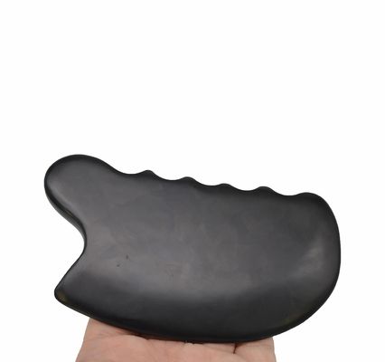 Καθαρό φυσικό μαύρο Bian πέτρα Gua Sha επιφάνεια μασάζ προσώπου καλλυντικό ανύψωση σφίγγει το δέρμα ολόκληρο το σώμα μασάζ προσώπου