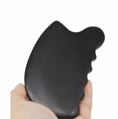 Καθαρό φυσικό μαύρο Bian πέτρα Gua Sha επιφάνεια μασάζ προσώπου καλλυντικό ανύψωση σφίγγει το δέρμα ολόκληρο το σώμα μασάζ προσώπου