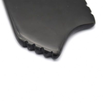 Μαύρο Bian πέτρα Gua Sha Scraping Massager Εργαλείο Σετ για το φυσικό σώμα και την απόδοση