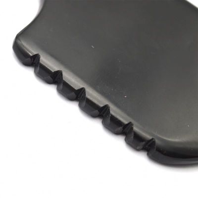 Μαύρο Bian πέτρα Gua Sha Scraping Massager Εργαλείο Σετ για το φυσικό σώμα και την απόδοση