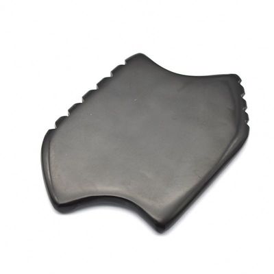 Μαύρο Bian πέτρα Gua Sha Scraping Massager Εργαλείο Σετ για το φυσικό σώμα και την απόδοση