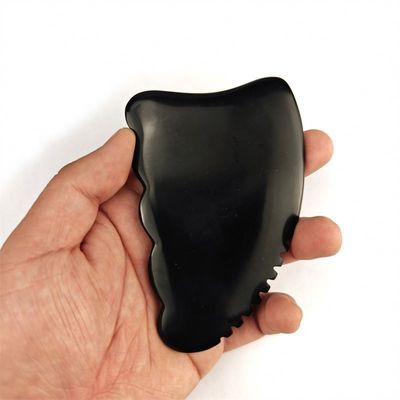 Υπερκόκκινη φυσιοθεραπεία Bian Stone Gua Sha Scraping Μέσο μασάζ για βελτιωμένη κυκλοφορία και αποτοξίνωση