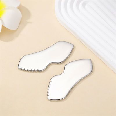 Υγειονομική Υπηρεσία Σώμα Metal Scraping Board Ατσάλι Gua Sha Εργαλείο για Custom Logo
