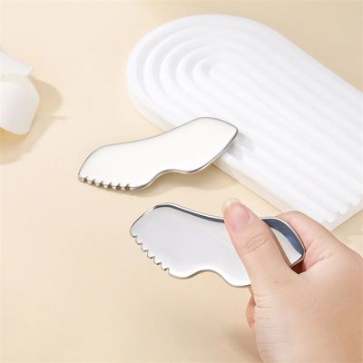 Υγειονομική Υπηρεσία Σώμα Metal Scraping Board Ατσάλι Gua Sha Εργαλείο για Custom Logo