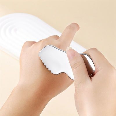 Υγειονομική Υπηρεσία Σώμα Metal Scraping Board Ατσάλι Gua Sha Εργαλείο για Custom Logo