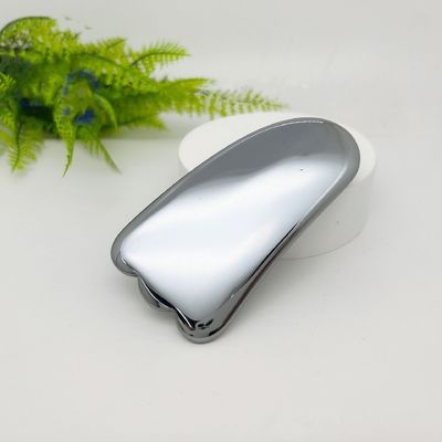 Προσαρμοσμένο λογότυπο διαθέσιμον Silver Terahertz Gua Sha Massage Scraping Tool για το Skin Spa ομορφιά προσώπου