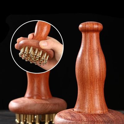 Gua Sha λειτουργία Brass Universal Meridian Μασάζ Comb Μασάζ Σώμα Βούρτσα Γλυκάδα Χαλάρωση Και Ανάπτυξη Μαλλιών Κεφαλομασάζ εργαλείο