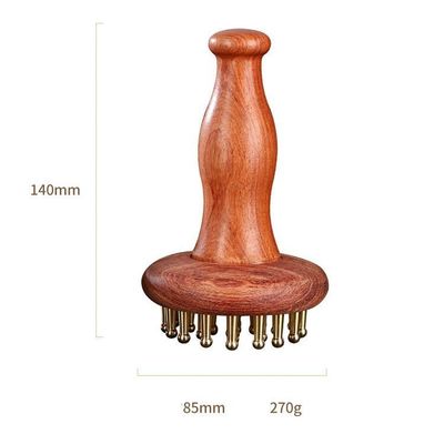 Gua Sha λειτουργία Brass Universal Meridian Μασάζ Comb Μασάζ Σώμα Βούρτσα Γλυκάδα Χαλάρωση Και Ανάπτυξη Μαλλιών Κεφαλομασάζ εργαλείο