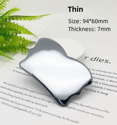 Terahertz Gua Sha πέτρα για το πρόσωπο μάτια λαιμό Ζεστό κρύο μασάζ Scrapping Board για την ανακούφιση του πόνου και τη βελτίωση των μυών του σώματος