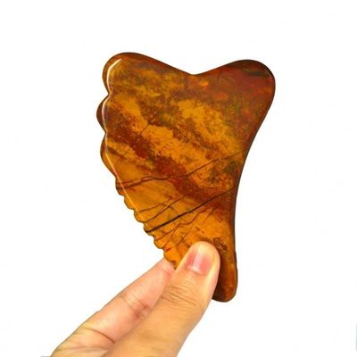 Πίνακα μασάζ μούκαιτ για το πρόσωπο 10cm*7cm*0.6cm Πίνακα μασάζ πιστοποιημένο ISO9001