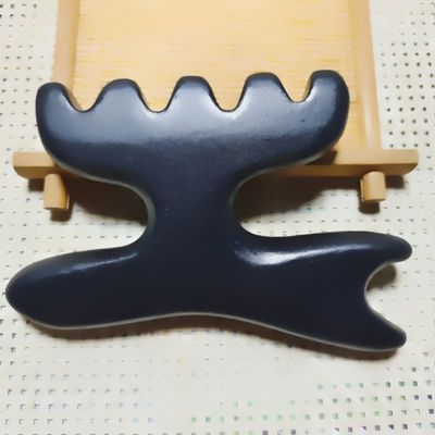 Μασάζ ποδιών Gua Sha Θεραπεία Bian πέτρα Βελονισμός Stick Παγκόσμιο Μέσο Μασάζ 112 * 12mm φυσική πέτρα