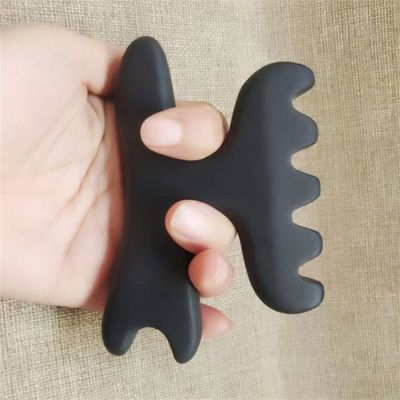 Μασάζ ποδιών Gua Sha Θεραπεία Bian πέτρα Βελονισμός Stick Παγκόσμιο Μέσο Μασάζ 112 * 12mm φυσική πέτρα