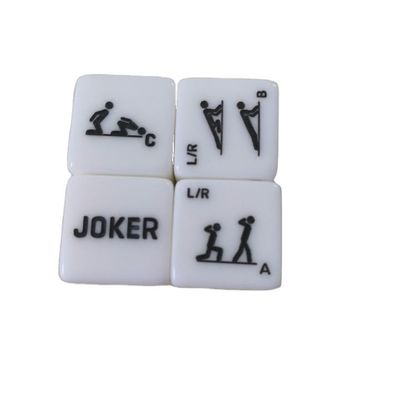 25 χιλιοστών Jade Six Sides Fitness Dice για άσκηση Αθλητισμός Αθλητισμός Αθλήματα Διασκέδαση Βελτιώστε την προπόνησή σας