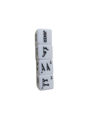 25 χιλιοστών Jade Six Sides Fitness Dice για άσκηση Αθλητισμός Αθλητισμός Αθλήματα Διασκέδαση Βελτιώστε την προπόνησή σας