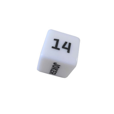 25 χιλιοστών Jade Six Sides Fitness Dice για άσκηση Αθλητισμός Αθλητισμός Αθλήματα Διασκέδαση Βελτιώστε την προπόνησή σας