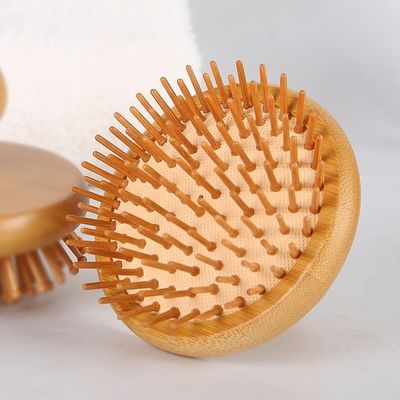 Καφέ σχήμα μανιταριών Μπαμπού Gua Sha Σκαλπί Massage Airbag Comb Wooden Guasha Tool Head Relax Μασάζ Μαλλιά Υγεία Καλλυντική Βούρτσα