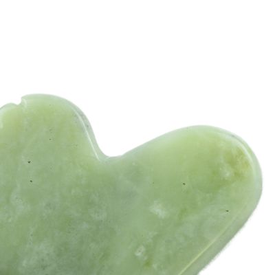 Εργαλείο Μασάζ Σώματος Φυσικό Σχήμα Καρδιάς Xiuyan Jade Gua Sha Scraping Board για ομορφιά προσώπου και υγεία του δέρματος Spa