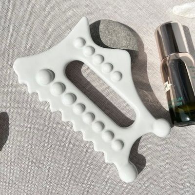 Προσαρμόσιμο εργαλείο μασάζ Gua Sha Κρέμα Guasha Stone Board για ξύσιμο μαλακών ιστών στα πίσω πόδια Άκρα Σβέρκος Ξάπλωμα SPA