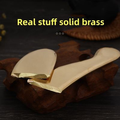 Φυσικό Χαλκό Gua Sha Scraping Board Guasha Facial Spa Massager Meridian Massage Skincare Beauty Tool για τους μύες του σώματος