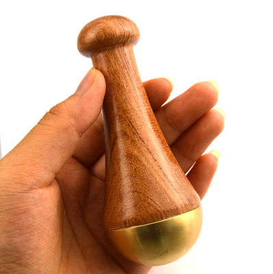Μασάζ Σώματος Χειροκίνητο Kansa Wands Brass Gua Sha Μασάζ Stick με εξατομικευμένο λογότυπο