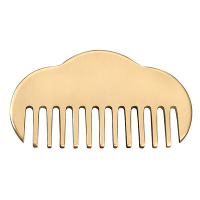 Ετικέτα Guassha Scraping Tool 100% Brass Gua Sha Comb για βελτίωση της κυκλοφορίας του αίματος και μασάζ