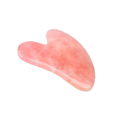 OEM ODM Pink Quartz Gua Sha Set Top Seller Προϊόν ομορφιάς με ροζ μασάζ προσώπου και εργαλείο ξύρισμα μασάζ