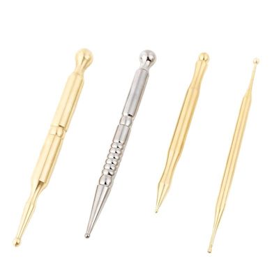 2024 Guasha Metal Point Massage Stick Για Μασάζ Σώματος Πίεση Ακουπρεσούρας Πρέας Μασάζ Χαλκό Ακουπρέας GuaSha Guasha Pen