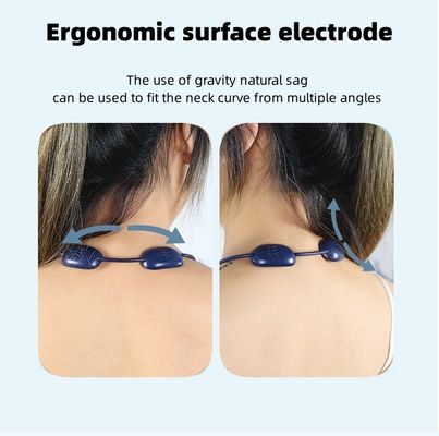Τοποθεσία μασάζ 2024 Smart Electric Pulse Mini Neckband Therapy Μασάζ για προστασία του λαιμού και προσαρμοσμένο λογότυπο