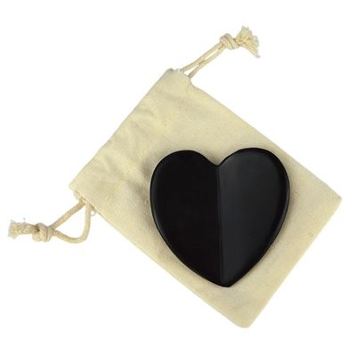 Προσαρμοσμένο μασάζ σώματος Gua Sha Black Bianstone Guasha Board για μυϊκό μασάζ και φυσικοθεραπεία