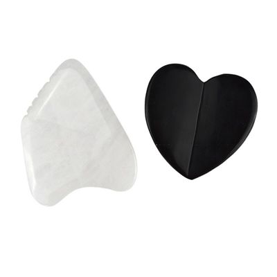 Προσαρμοσμένο μασάζ σώματος Gua Sha Black Bianstone Guasha Board για μυϊκό μασάζ και φυσικοθεραπεία