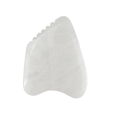 Μασάζ σώματος Gua Sha Πρόσωπο Scraping Board Λευκό jade πέτρα Guasha εργαλείο για το πρόσωπο και SPA Υλικό μασάζ βελονισμού