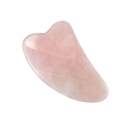 Εργαλείο μυϊκού μασάζ 2024 Rose Quartz Gua Sha Natural Crystal Skin Guasha Μασάζ ομορφιάς για το Face Lifting και την Αντιγήρανση