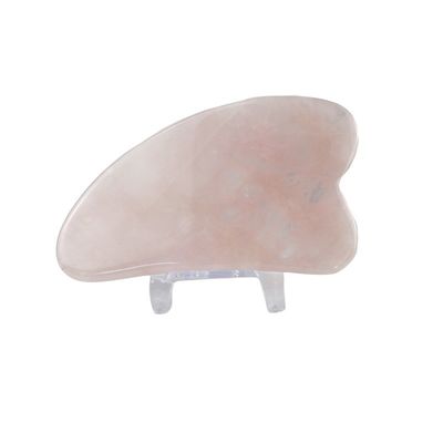 Εργαλείο μυϊκού μασάζ 2024 Rose Quartz Gua Sha Natural Crystal Skin Guasha Μασάζ ομορφιάς για το Face Lifting και την Αντιγήρανση