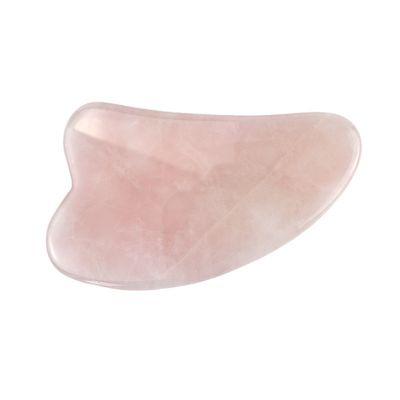 Εργαλείο μυϊκού μασάζ 2024 Rose Quartz Gua Sha Natural Crystal Skin Guasha Μασάζ ομορφιάς για το Face Lifting και την Αντιγήρανση
