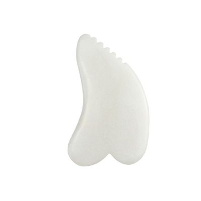 Μασάζ σώματος Gua Sha Scraping Μέσο μασάζ λευκό νεφρίτη Guasha Scraper φύση νεφρίτη πέτρα