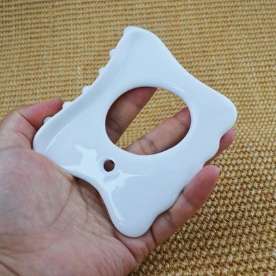 Επαγγελματικό Κεραμικό Gua Sha Scraping Μέσο Μασάζ για V-face Lifting και Λιμφατική Αποχέτευση